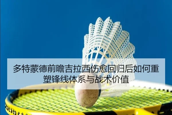 多特蒙德前瞻吉拉西伤愈回归后如何重塑锋线体系与战术价值